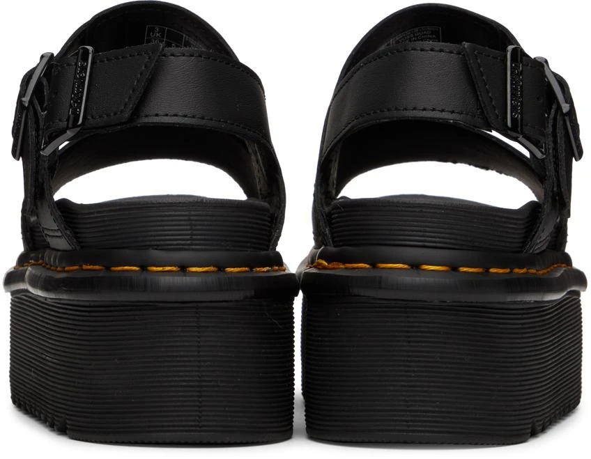 商品Dr. Martens|Black Voss Quad Sandals,价格¥455,第2张图片详细描述