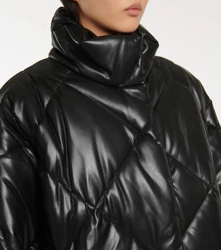 商品STAND STUDIO|Anissa绗缝人造皮革大衣,价格¥2881,第4张图片详细描述