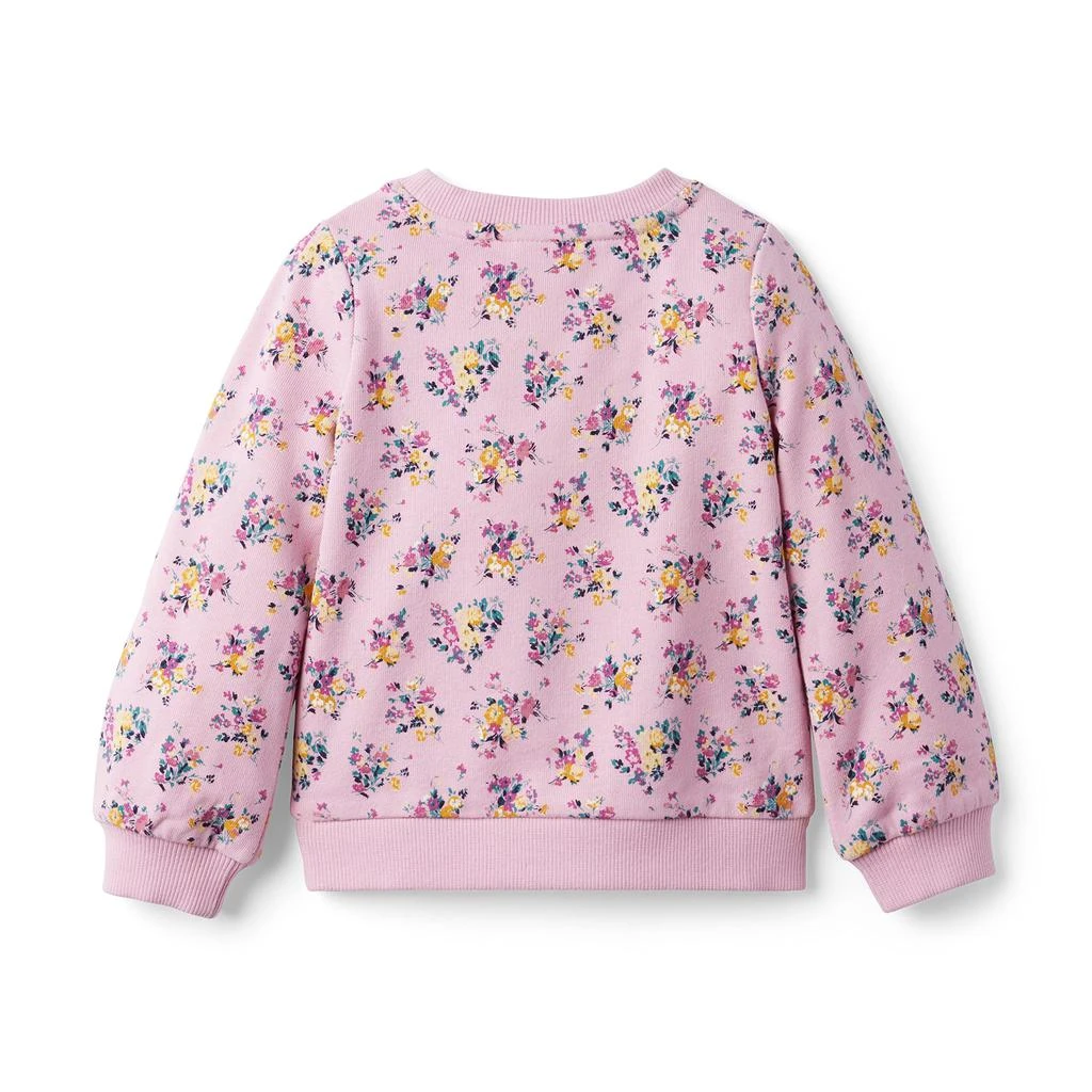 商品Janie and Jack|Floral Sweatshirt (Toddler/Little Kids/Big Kids),价格¥242,第2张图片详细描述