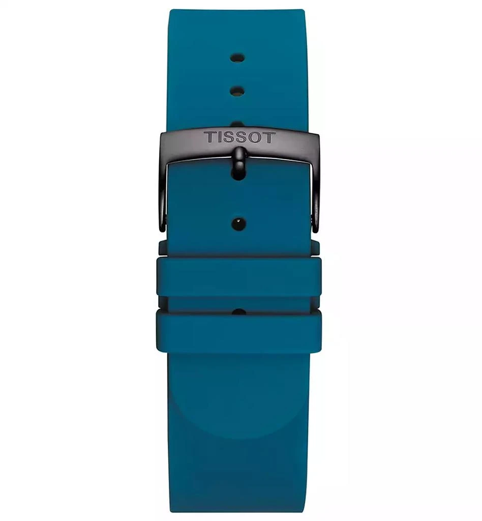 Men's Swiss Heritage Memphis Interchangeable Black & Teal Strap Watch 41mm 商品