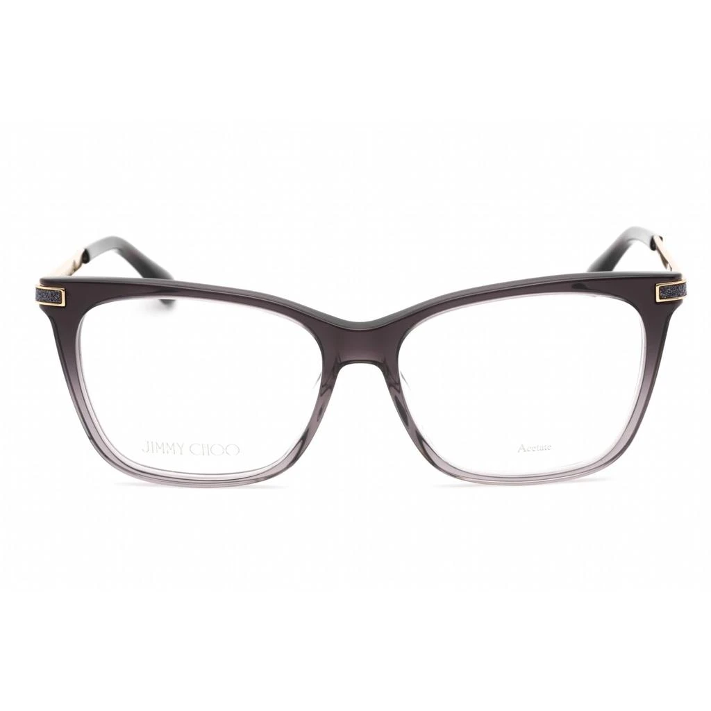 商品Jimmy Choo|Jimmy Choo Women's Eyeglasses - Full Rim Cat Eye Grey Plastic Frame | JC353 0KB7 00,价格¥657,第2张图片详细描述