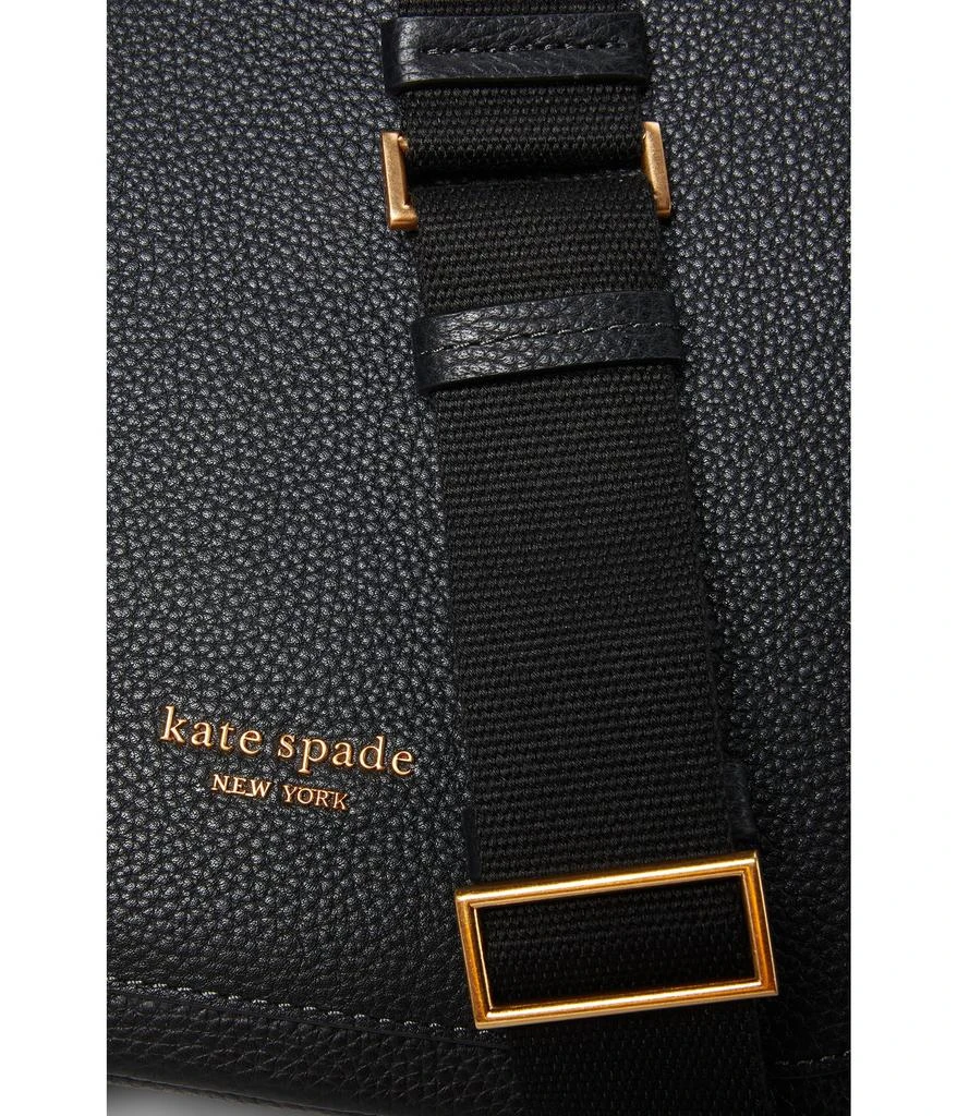 商品Kate Spade|Roulette Pebbled Leather Medium Messenger,价格¥1217,第4张图片详细描述