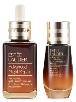 商品Estée Lauder|2-Piece X5 Advanced Night Repair Skin Serum & Concentrate Matrix Set,价格¥602,第1张图片