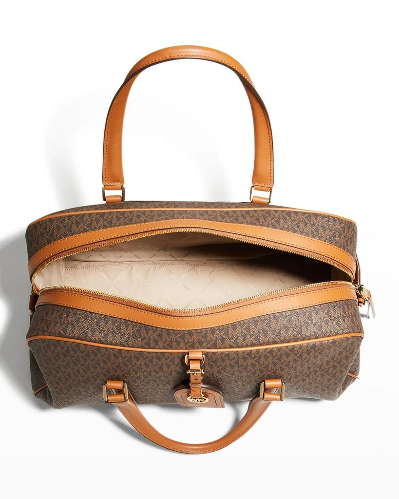 商品Michael Kors|Heritage XL Monogram Weekender Bag,价格¥2682,第5张图片详细描述