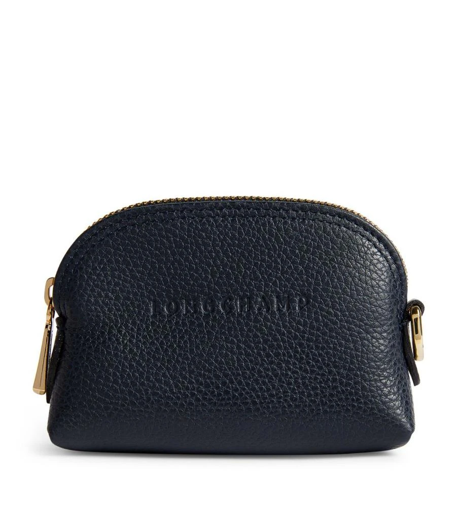 商品Longchamp|Leather Le Foulonné Coin Purse,价格¥762,第1张图片