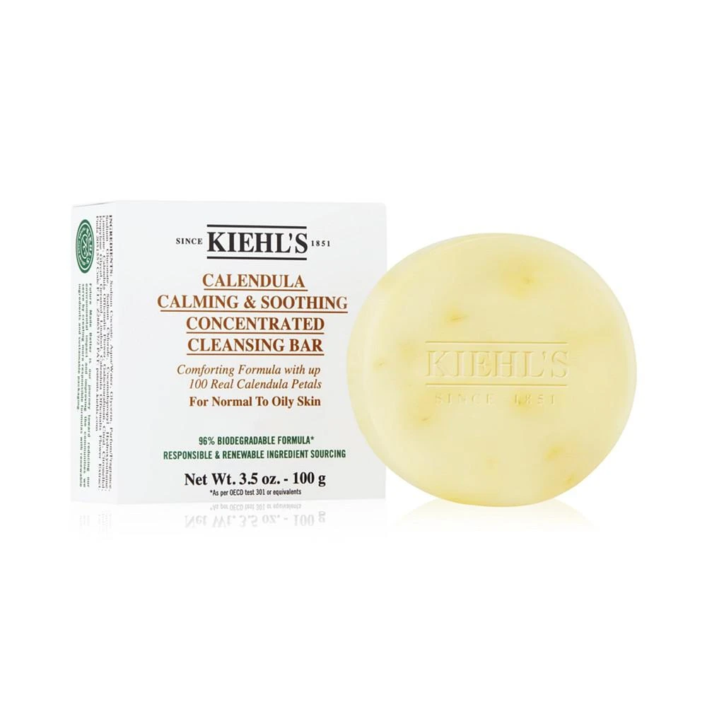 商品Kiehl's|Calendula Calming & Soothing Concentrated Cleansing Bar, 3.5 oz.,价格¥147,第1张图片