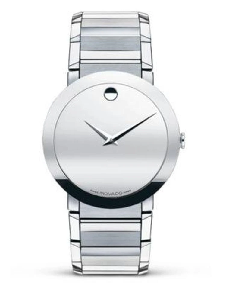 商品Movado|"Sapphire™" Stainless Bracelet Watch, 38 mm,价格¥14028,第1张图片