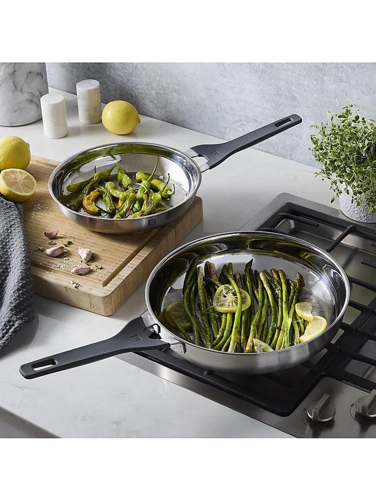 商品ZWILLING J.A. Henckels|Simplify 2pcs Stainless Steel 9.5'' and 11'' Fry Pan Set,价格¥516,第5张图��片详细描述