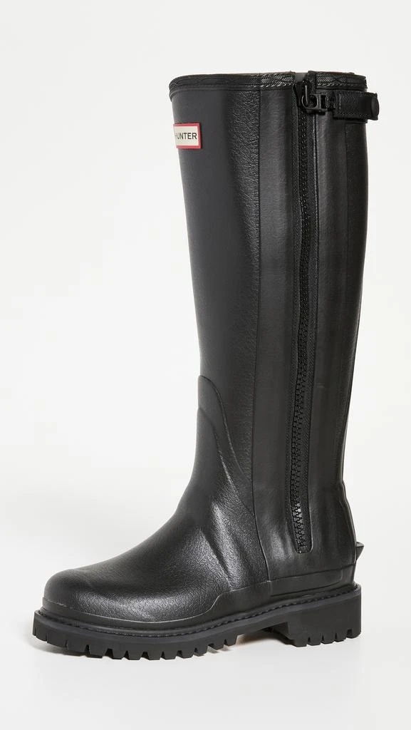 商品Hunter|Hunter Boots Balmoral Command 全长拉链靴子,价格¥714,第2张图片详细描述