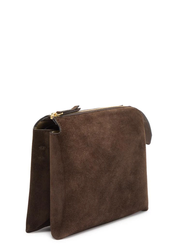 商品The Row|Nu Twin mini suede cross-body bag,价格¥11604,第2张图片详细描述