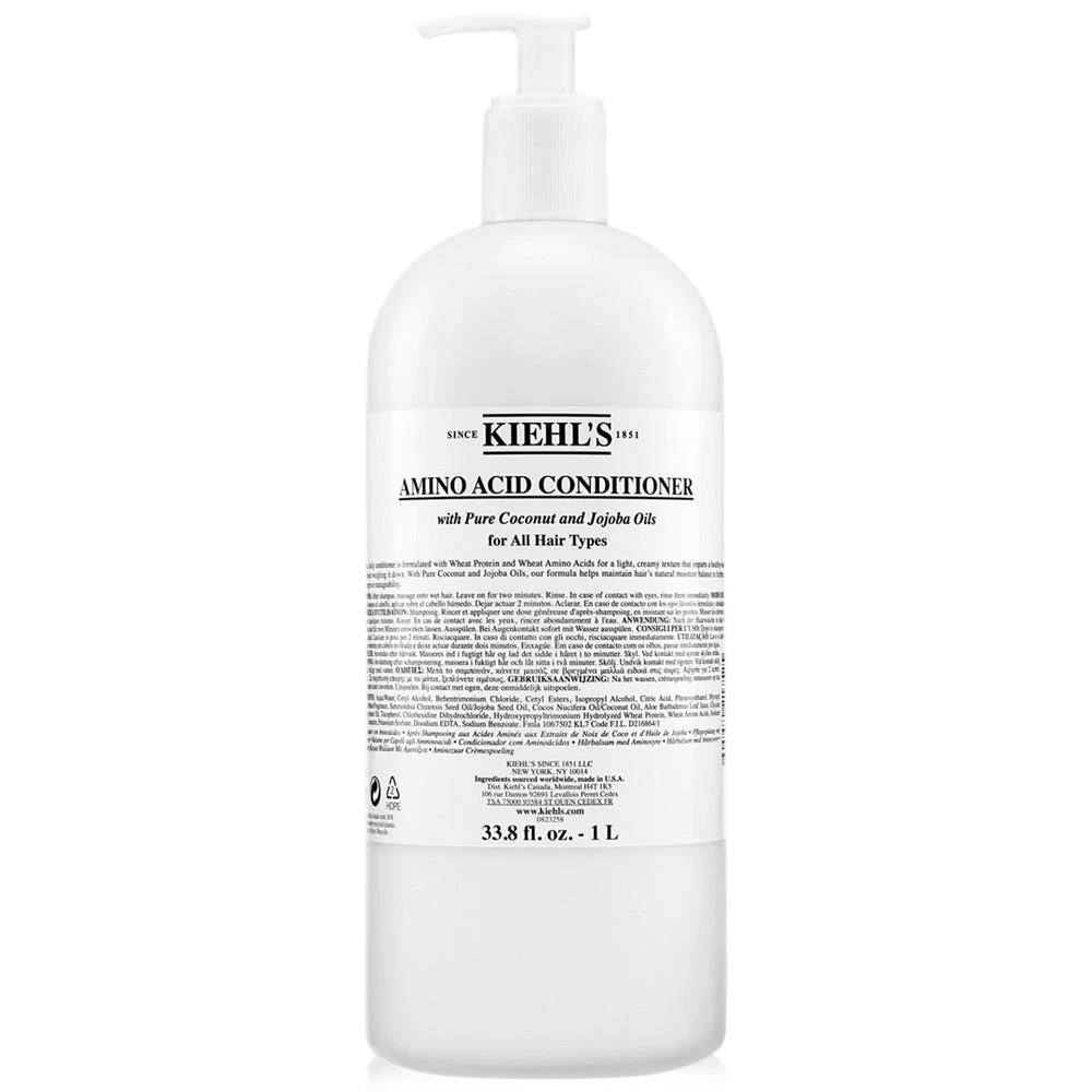 商品Kiehl's|氨基椰香护发素 1L,价格¥614,第1张图片