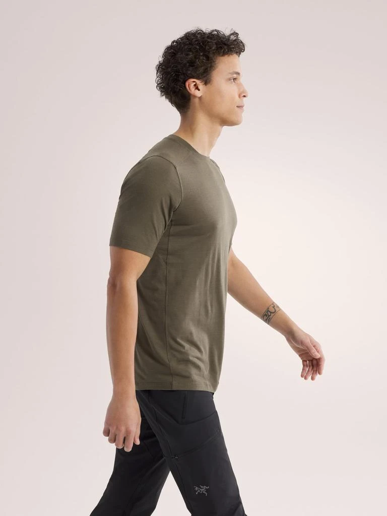 商品Arc'teryx|Arc'teryx Ionia Merino Wool Shirt SS Men's | Soft Merino-Blend Performance Tee,价格¥538,第3张图片详细描述