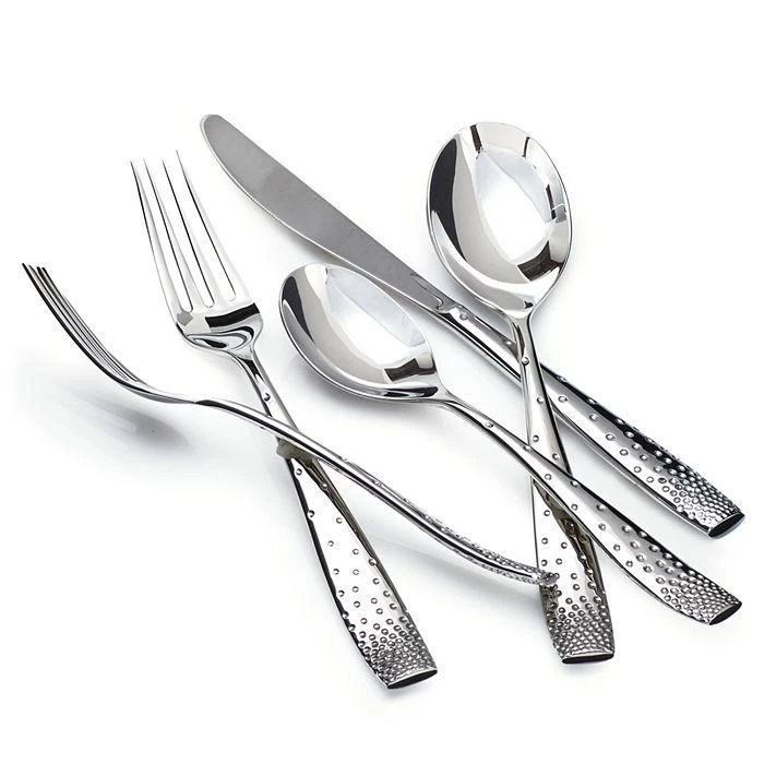 商品Nambé|Dazzle 45-Piece Flatware Set,价格¥1637,第4张图片详细描述