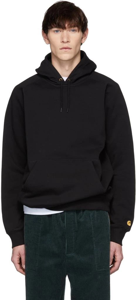 商品Carhartt WIP|Black Chase Hoodie,价格¥865,第1张图片