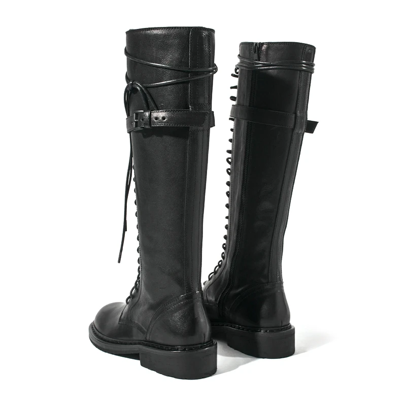 ANN DEMEULEMEESTER 黑色女士长筒靴 21012833-380-099 商品