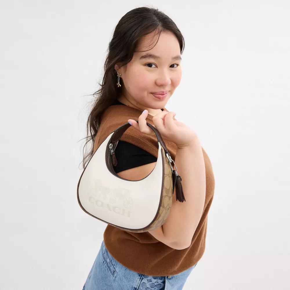 Shop Carmen Mini Crossbody In Signature Colorblock on Sale