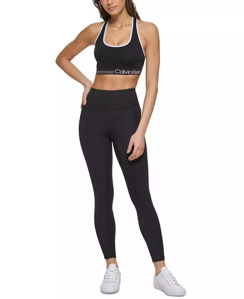 商品Calvin Klein|Women's Side-Pocket 7/8 Leggings,价格¥334,第4张图片详细描述