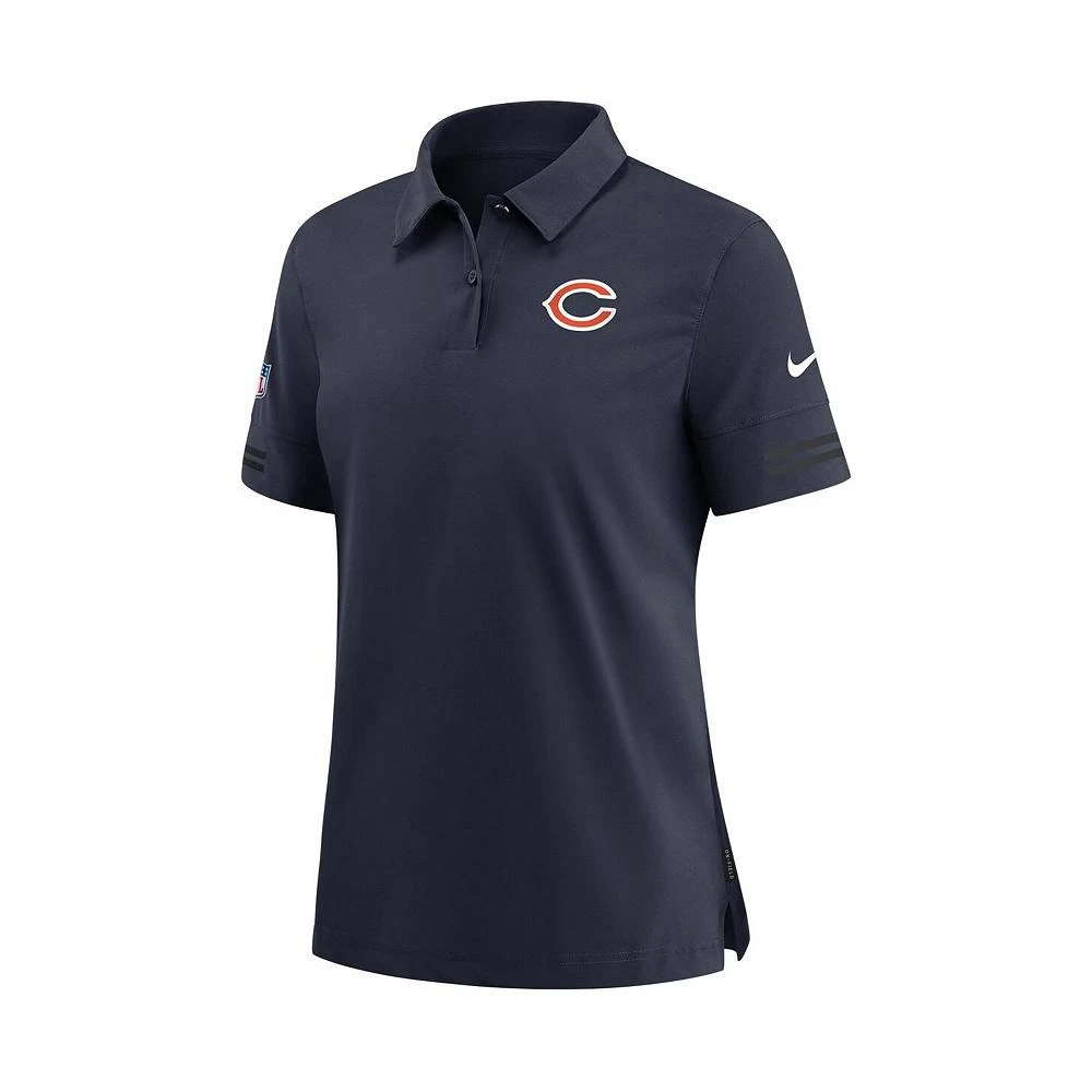 商品NIKE|Women's Navy Chicago Bears Sideline Performance Polo Shirt,价格¥601,第3张图片详细描述