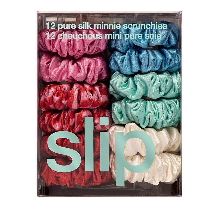 silk Pure Silk Minnie Scrunchies, Set of 12 商品