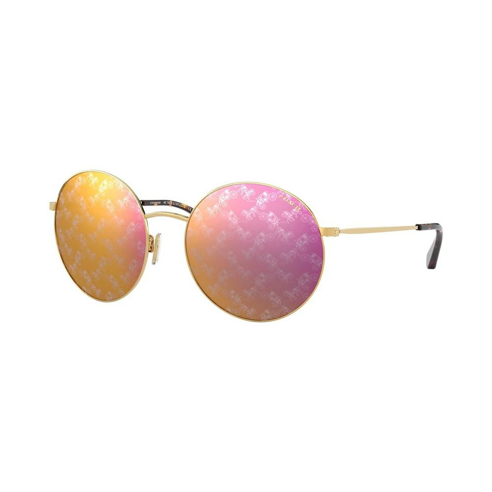商品Coach|Women's L1012 Sunglasses, Mirror HC7078,价格¥1160,第1张图片