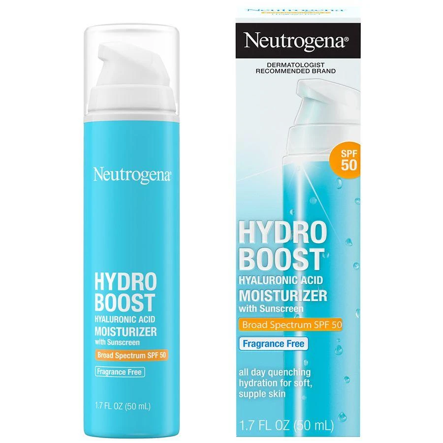 商品Neutrogena|Hydro Boost SPF 50 Hyaluronic Acid Moisturizer,价格¥160,第2张图片详细描述