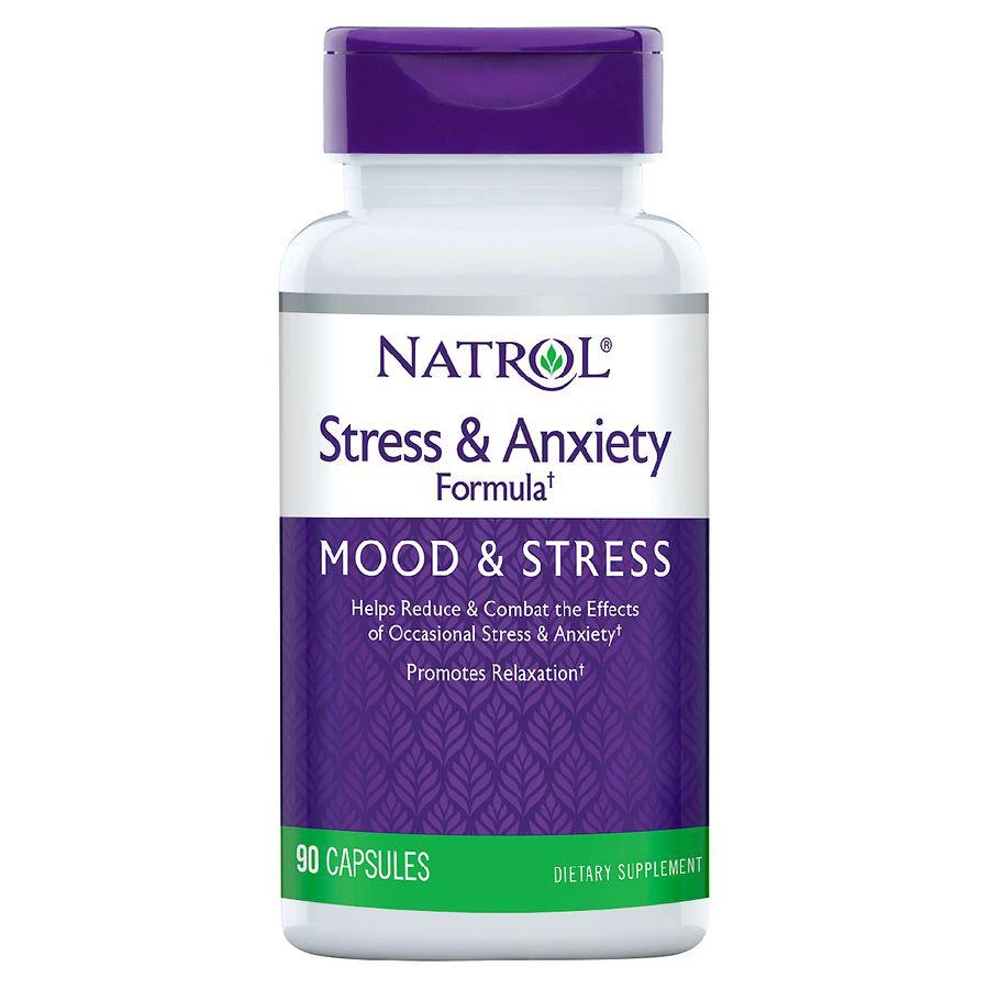 商品Natrol|Stress & Anxiety Formula - Mood & Stress,价格¥224,第1张图片