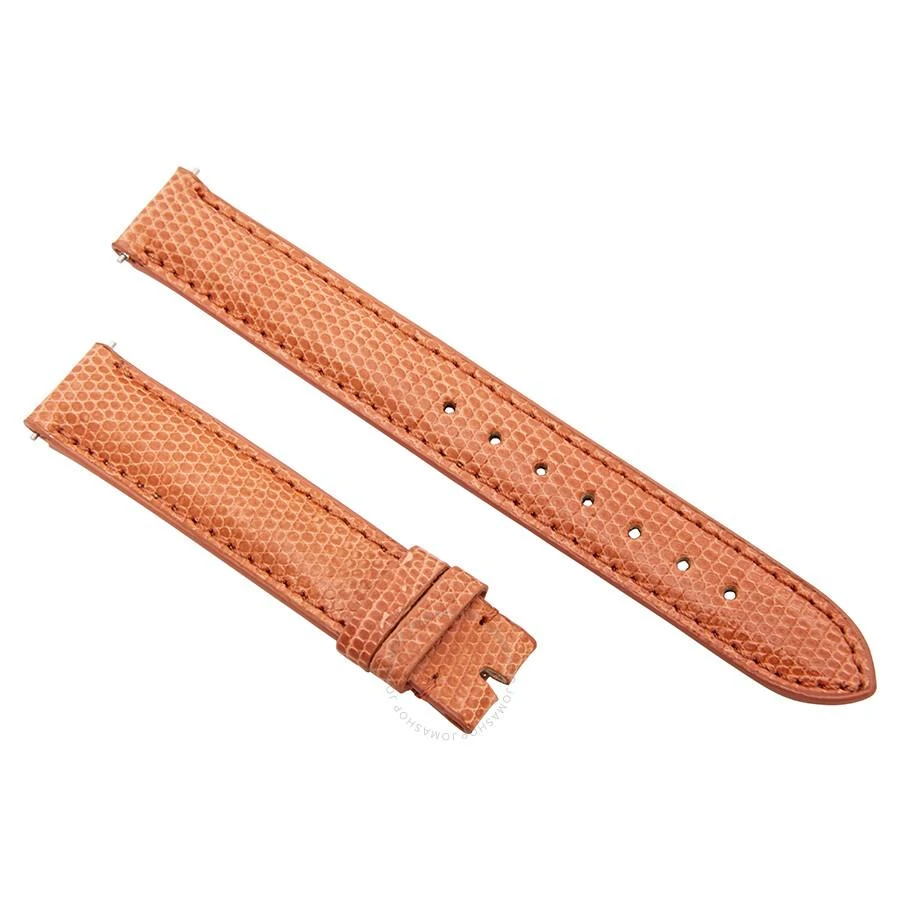 商品Hadley Roma|14 MM Shiny Orange Lizard Leather Strap,价格¥261,第1张图片