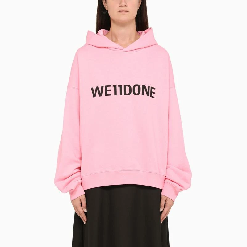 商品We11done|Pink hoodie,价格¥1118,第1张图片