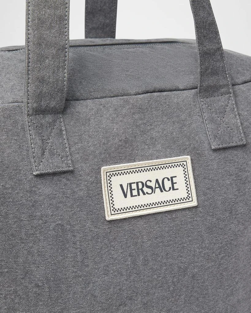 商品Versace|Vintage Logo-Patch Diaper Bag,价格¥4744,第3张图片详细描述