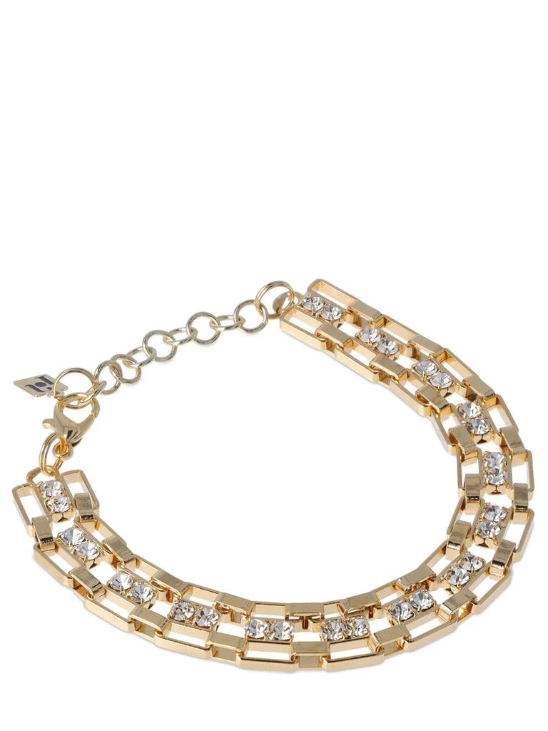商品ROSANTICA|Petra Crystal Slim Chain Bracelet,价格¥963,第2张图片详细描述