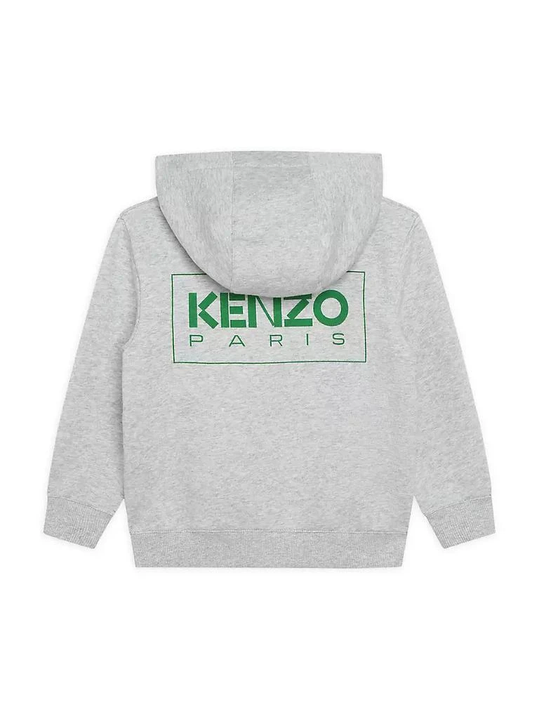 商品Kenzo|Little Boy's & Boy's Logo Zip-Up Hoodie,价格¥462,第3张图片详细描述