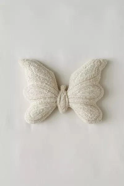 商品Urban Outfitters|Boucle Butterfly Throw Pillow,价格¥377,第2张图片详细描述