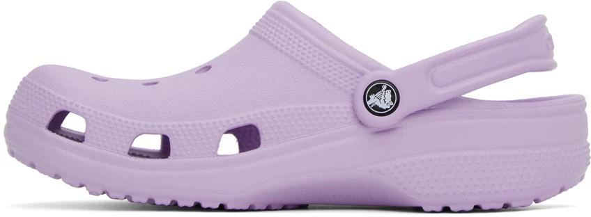 商品Crocs|Purple Classic Clogs,价格¥282,第3张图片详细描述