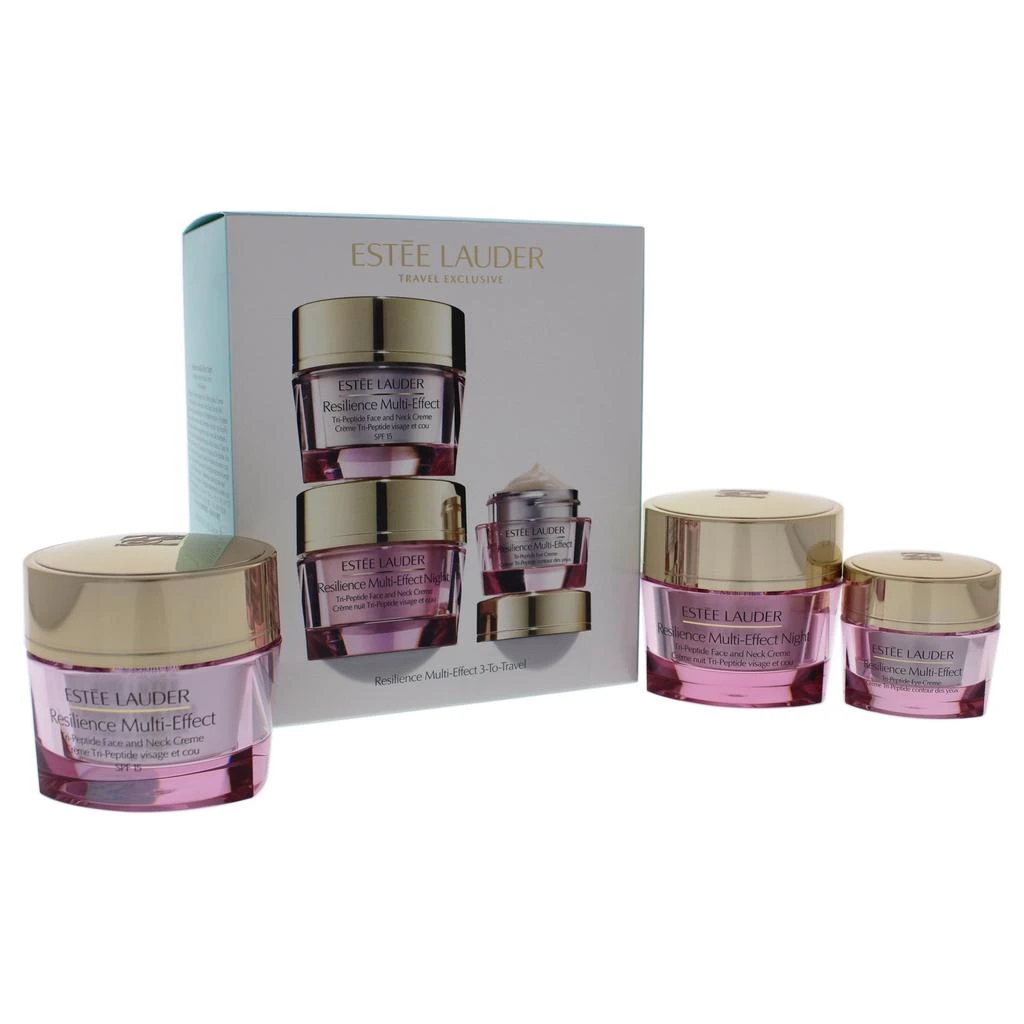 商品Estée Lauder|Resilience Multi-Effect Set by Estee Lauder for Unisex - 3 Pc 1.7oz Tri-Peptide Face and Neck Cream SPF 15, 1.7oz Tri-Peptide Face and Neck Cream, 0.5 oz Tri-Peptide Eye Cream,价格¥1865,第3张图片详细描述