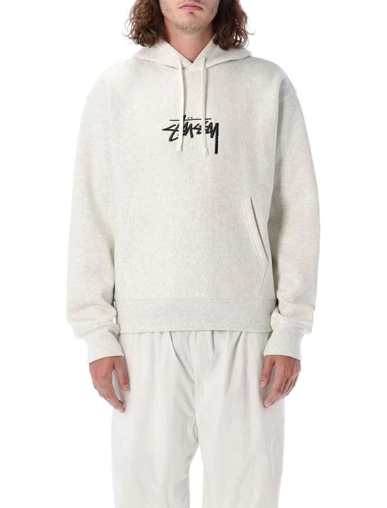 商品STUSSY|Stussy Stock Logo Embroidery Hoodie,价格¥1173,第1张图片