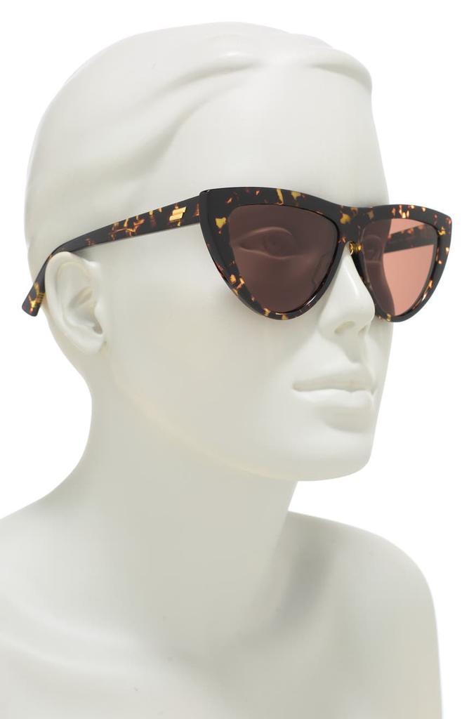 商品Bottega Veneta|57mm Cat Eye Sunglasses,价格¥1189,第5张图片详细描述