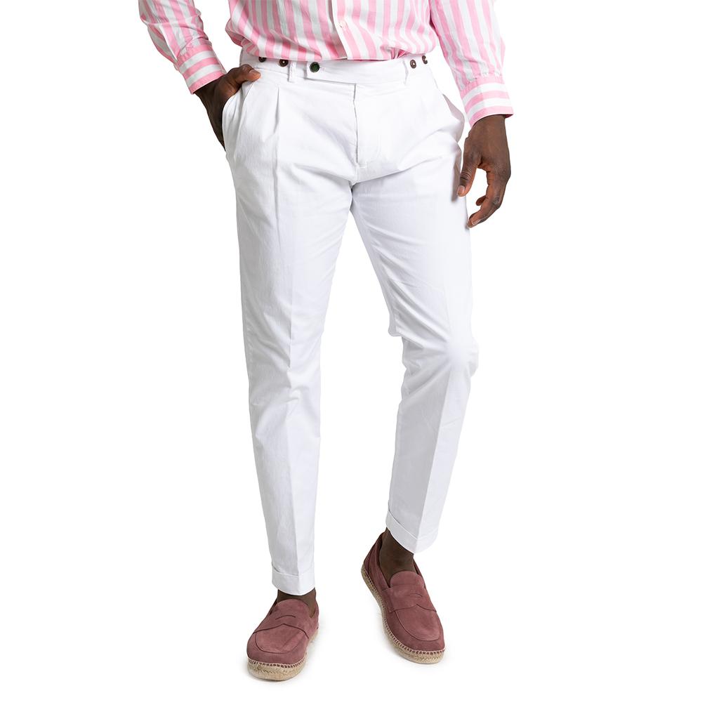 White Barber Trousers商品第1张图片规格展示