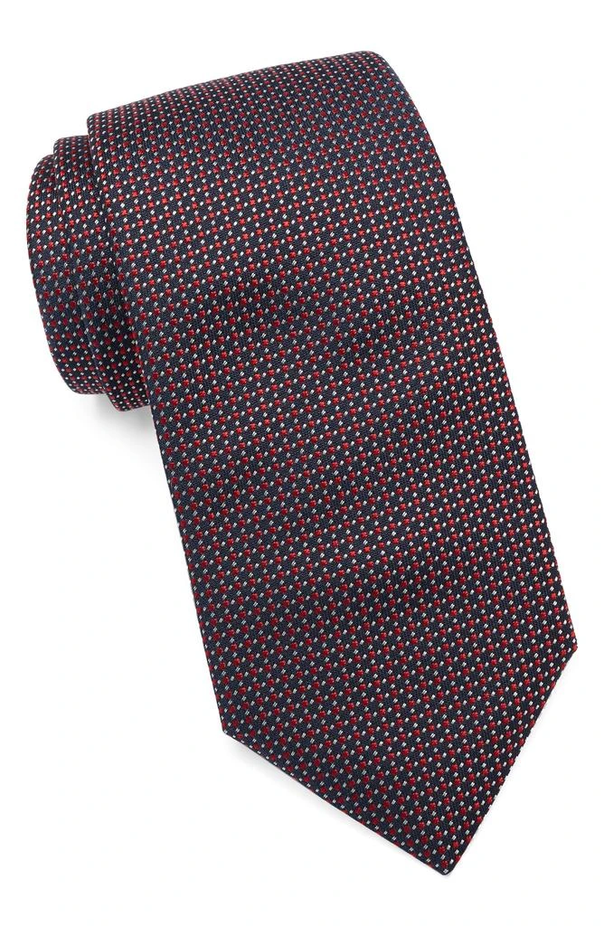 商品Hugo Boss|Neat Recycled Polyester Tie,价格¥379,第1张图片