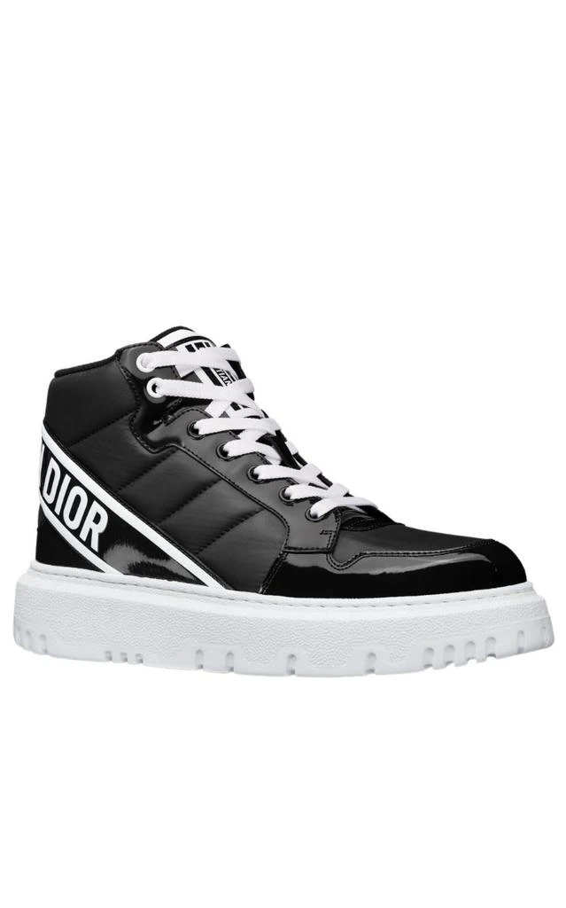 商品Dior|D-Player Black High-Top Sneakers,价格¥9507,第3张图片详细描述