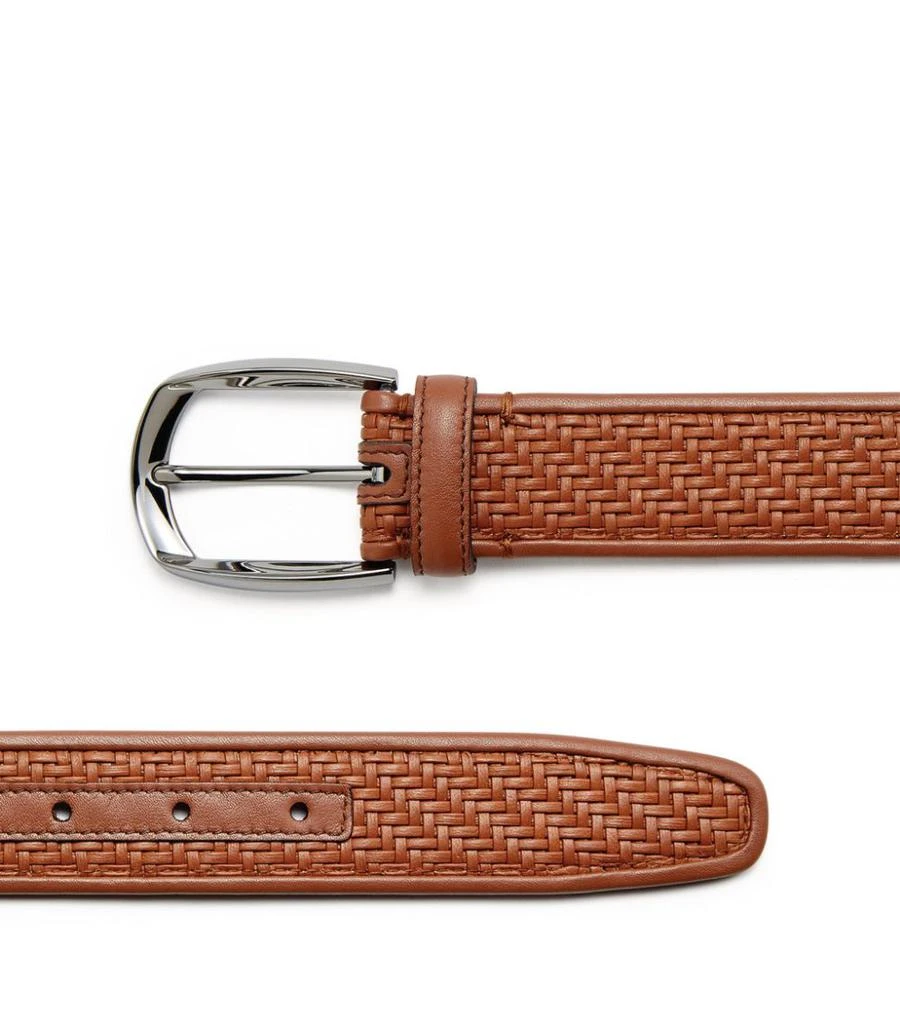 商品Zegna|Leather PELLETESSUTA Belt,价格¥4545,第2张图片详细描述