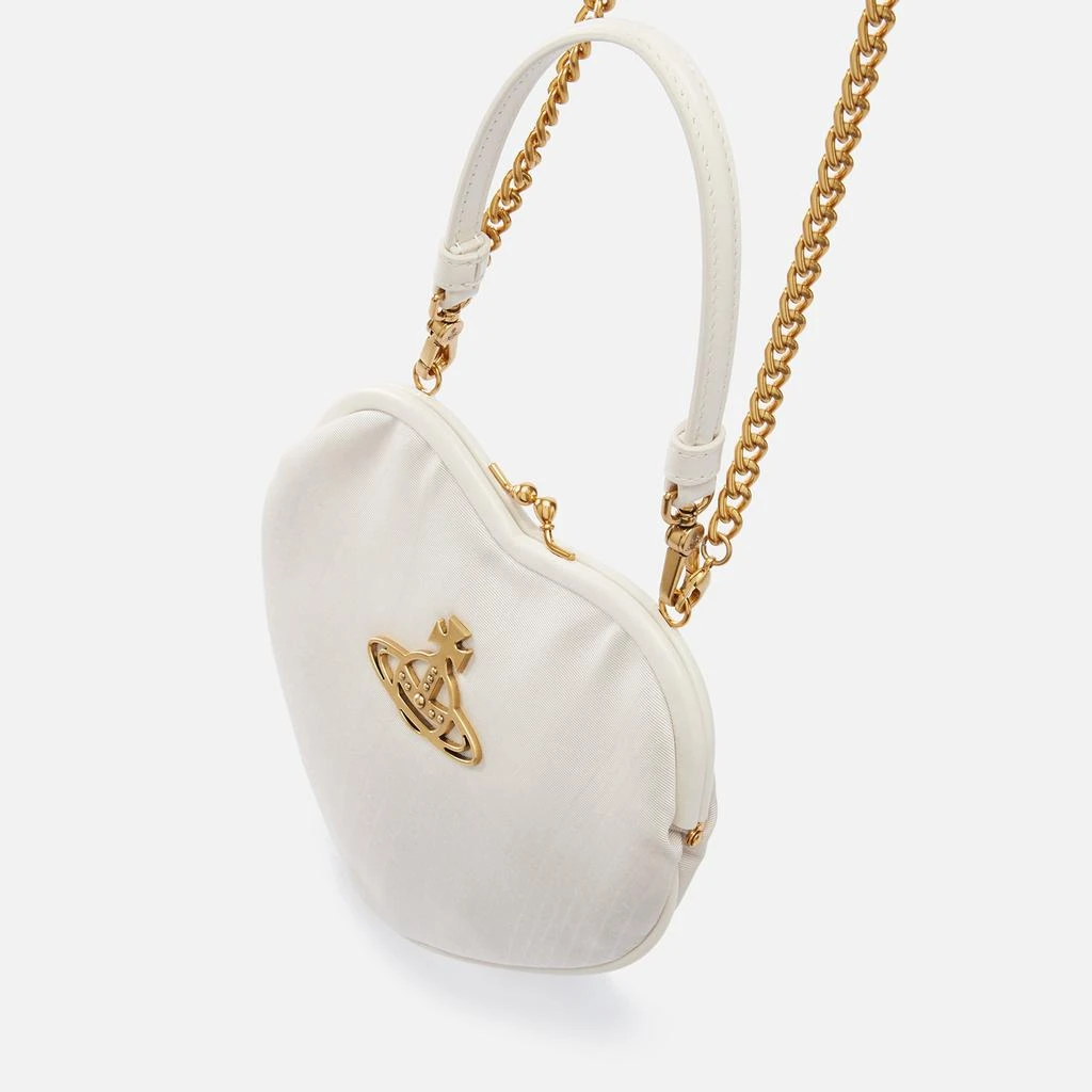 商品Vivienne Westwood|Vivienne Westwood Belle Heart Frame Moire Purse,价格¥1684,第5张图片详细描述