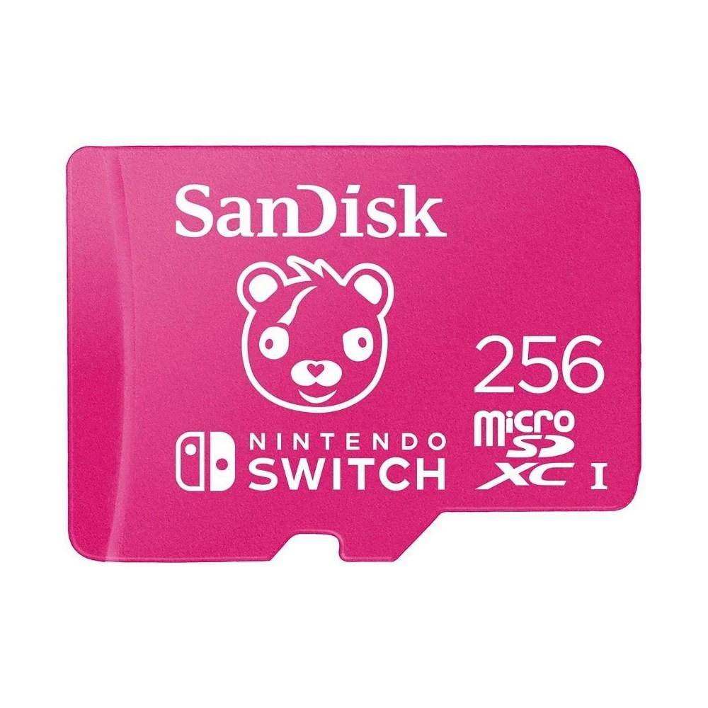 商品Sandisk|256GB MicroSDXC Card Licensed for Fortnite Edition Nintendo Switch,价格¥469,第1张图片