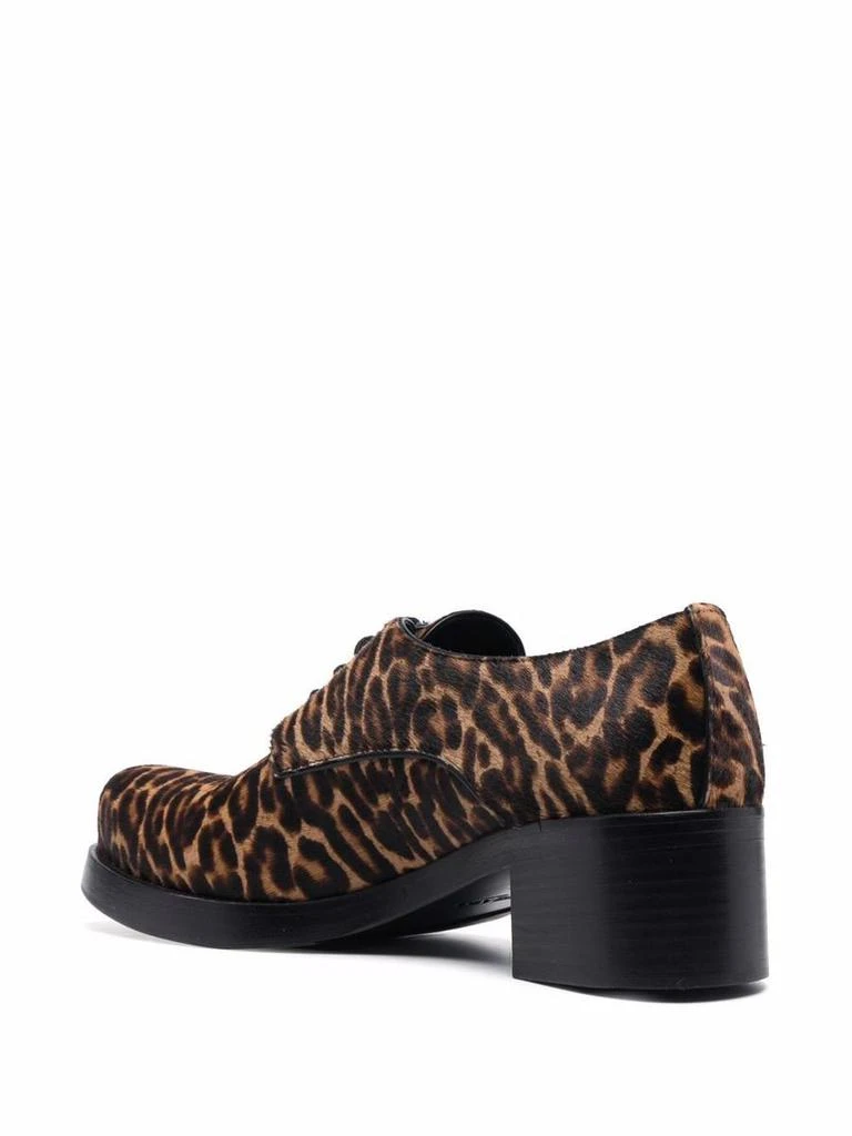 商品Prada|PRADA leopard-print pony hair lace-up shoes,价格¥4620,第4张图片详细描述