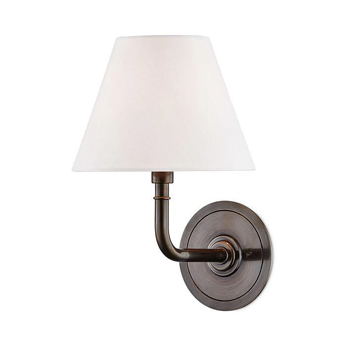 商品Hudson Valley|Lighting Signature No.1 by Mark D. Sikes - 1 Light Wall Sconce,价格¥2728,第2张图片详细描述