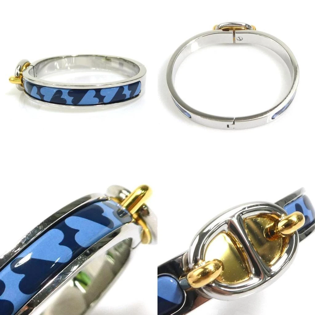 商品[二手商品] Hermes|Clic blue gold Navy Enamel Metal Bangle (Pre-Owned),价格¥6513,第4张图片详细描述