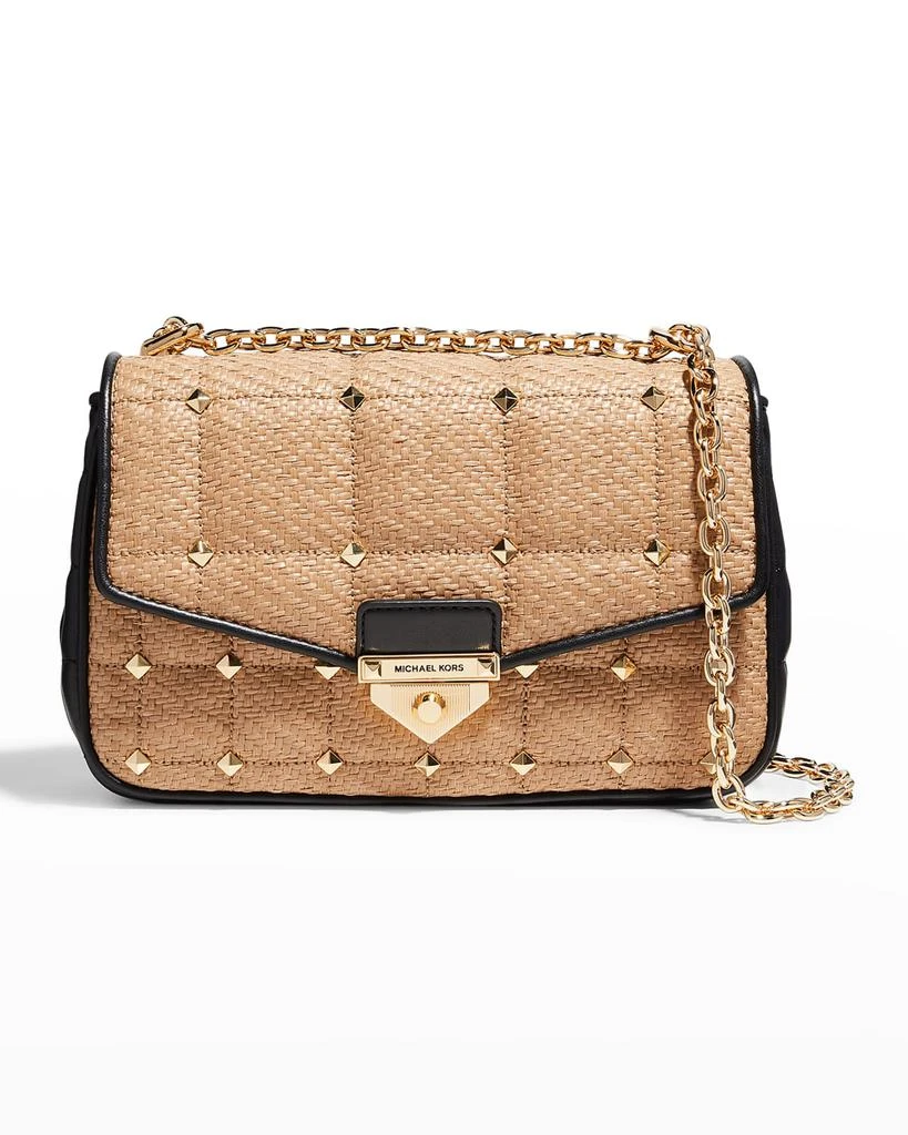 商品Michael Kors|Soho Large Stud Quilted Chain Shoulder Bag,价格¥1989,第1张图片