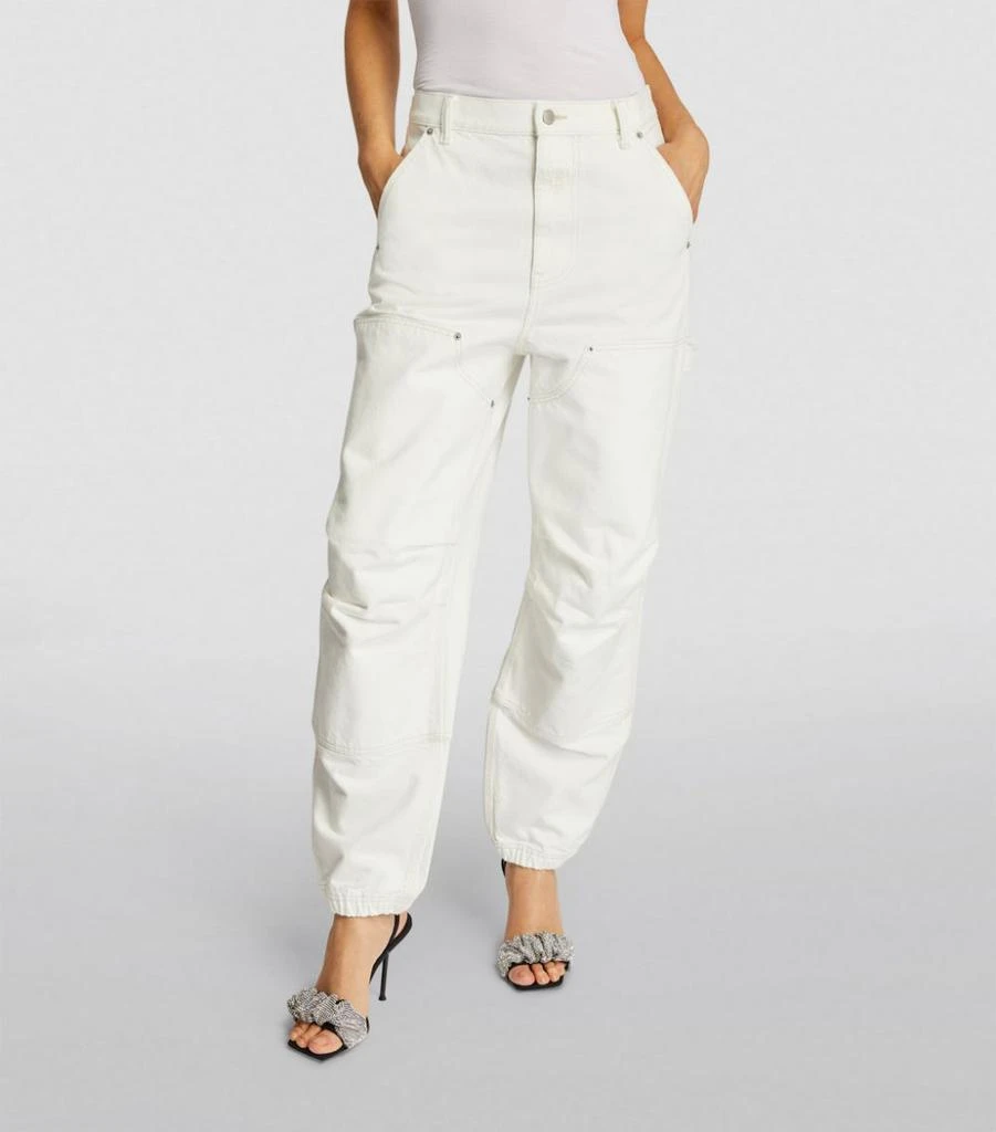 商品Alexander Wang|Double Front Carpenter Jeans,价格¥2481,第3张图片详细描述
