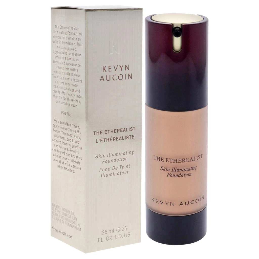 商品Kevyn Aucoin|The Etherealist Skin Illuminating Foundation - EF 09 Medium by Kevyn Aucoin for Women - 0.95 oz Foundation,价格¥388,第3张图片详细描述