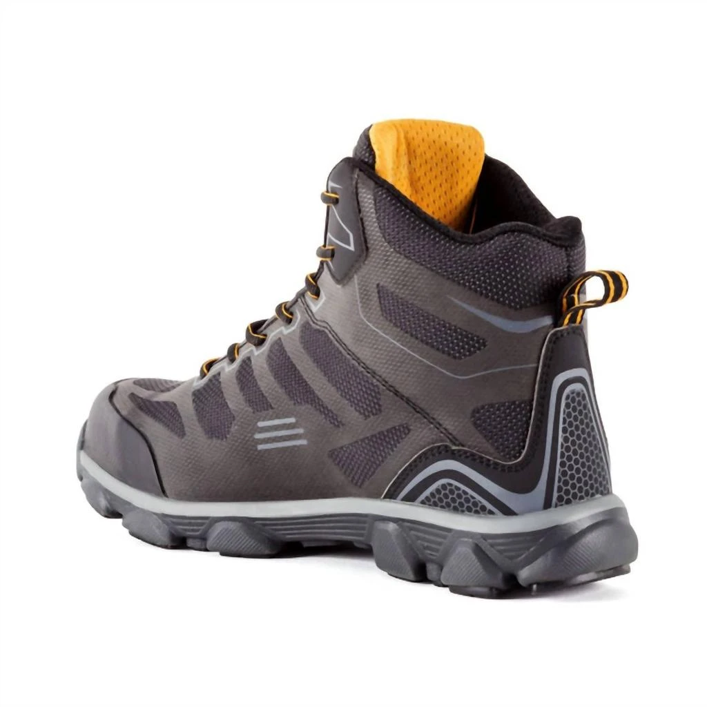 商品Dewalt|Dewalt - Men's Cross Fire Mid Kevlar Aluminum Toe Work Shoe,价格¥892,第3张图片详细描述