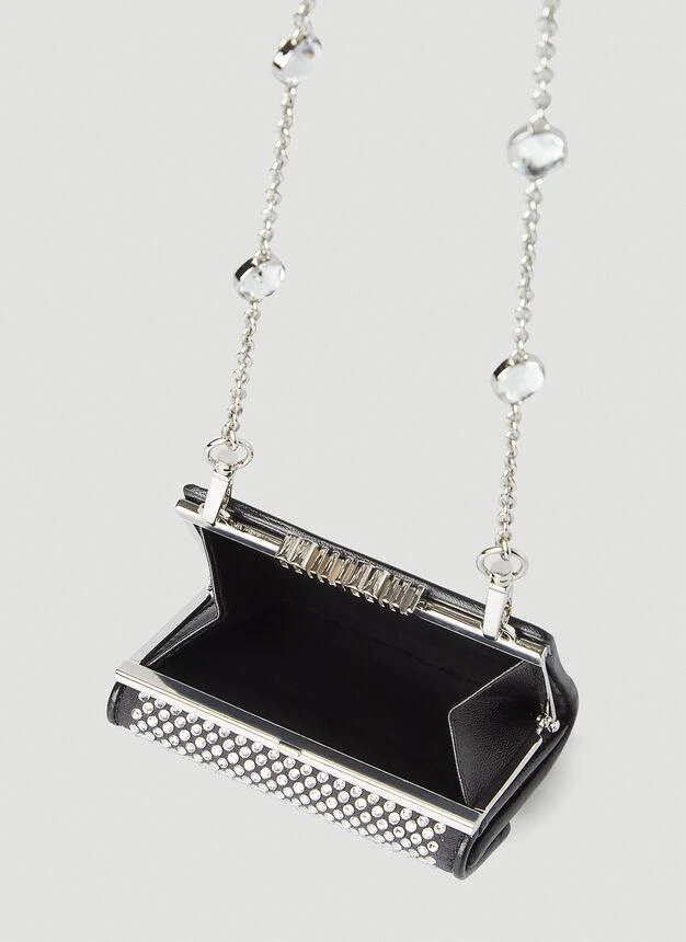 Crystal Chain Wallet in Black 商品